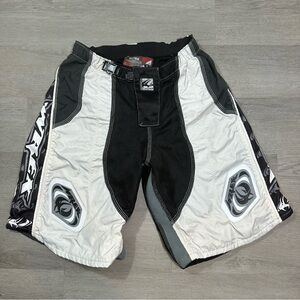 Wrex Riding gear Motocross Shorts Black/white‎ Mens Size 34 Biker Motorcycle